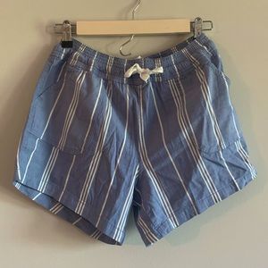 Market & Spruce striped shorts with pockets